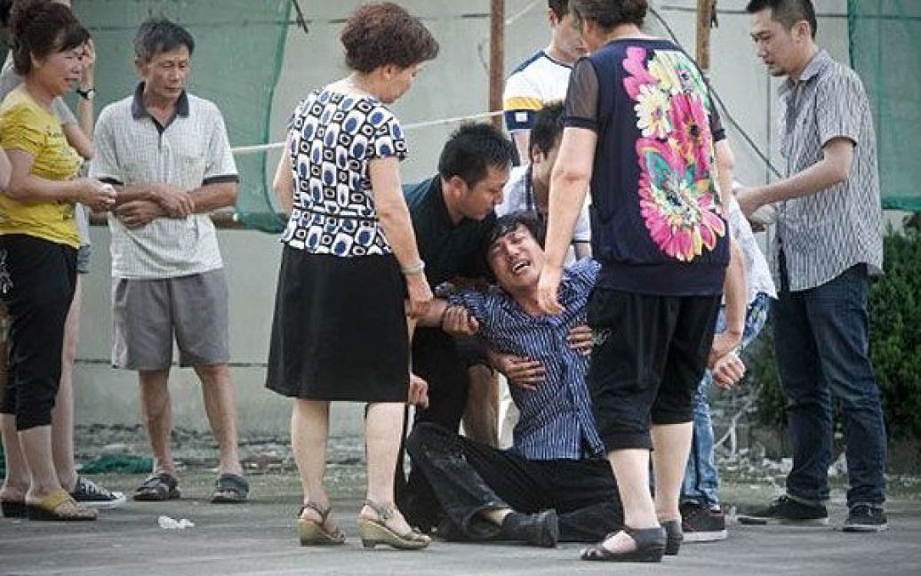 В результаті аварії надшвидкісного потягу в Китаї загинули щонайменше 39 людей, майже 200 оісб отримали поранення. / © 