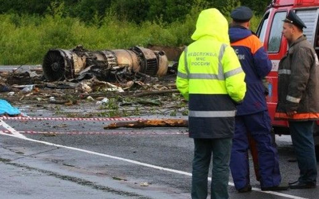 Жахлива авіакатастрофа Ту-134 в Росії / © Свободная пресса