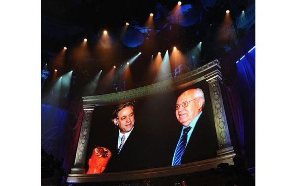 У Лондоні в Альберт-Холі пройшла перша церемонія вручення премії Михайла Горбачова / © AFP