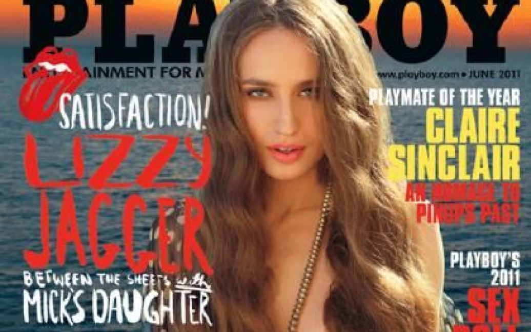 Ліззі Джаггера оголилась для Playboy / © Playboy