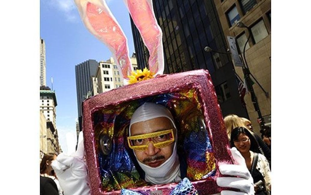США, Нью-Йорк. Учасники Пасхального параду і фестивалю Великодня на 5-ій авеню в Нью-Йорку. / © AFP
