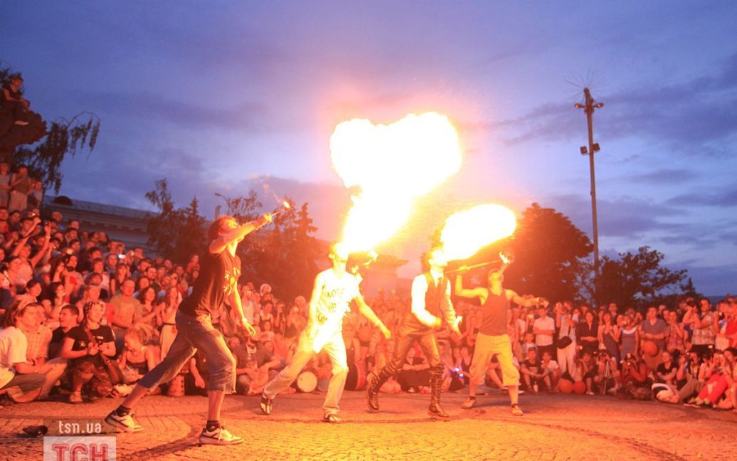 В Києві почався ювілейний 5-ий фестиваль вогню Kiev FIRE Fest 2011 / © 