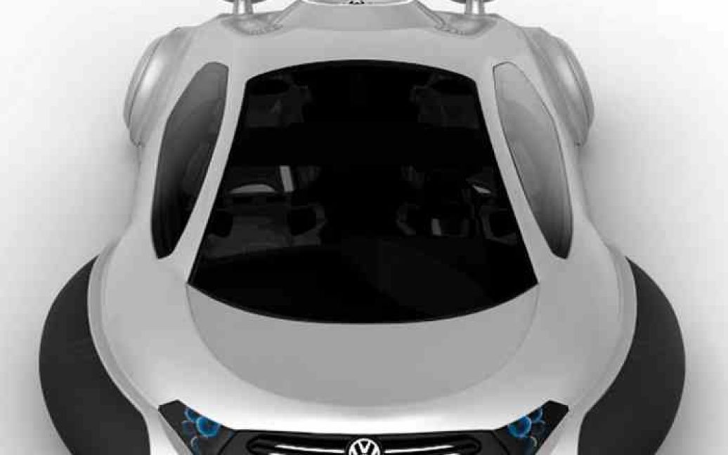 Volkswagen Aqua є позашляховиком на повітряній подушці, що працює на водні. / © www.volkswagenaqua.com