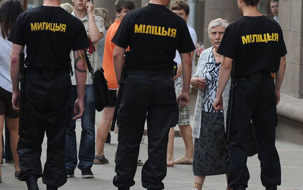 В Мінську та інших містах Білорусі міліція розігнала несанкціоновані протести проти президента Лукашенка. / © AFP