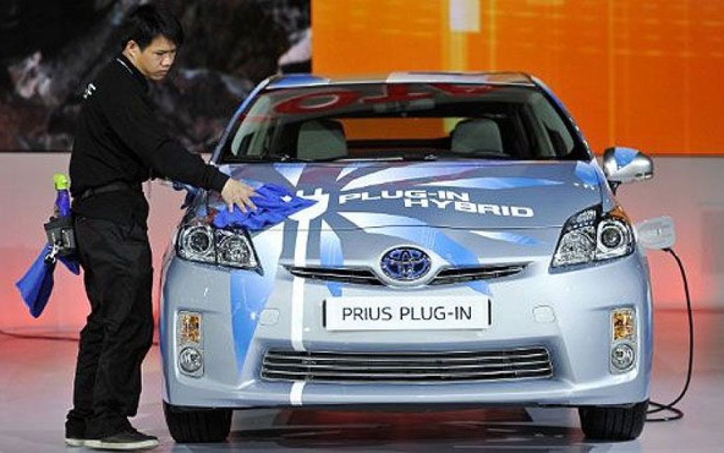 Прототип електрокар Toyota EV / © AFP