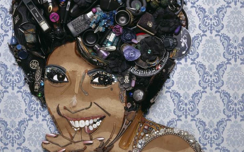 Американський художник Джейсон Месьєр створює портрети знаменитостей з різноманітного непотребу. / © msnbc.msn.com