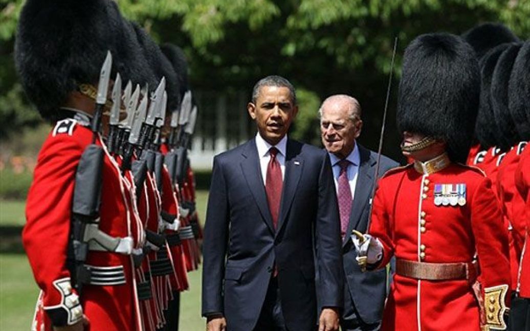 Барака Обаму зустрічають в Лондоні / © AFP