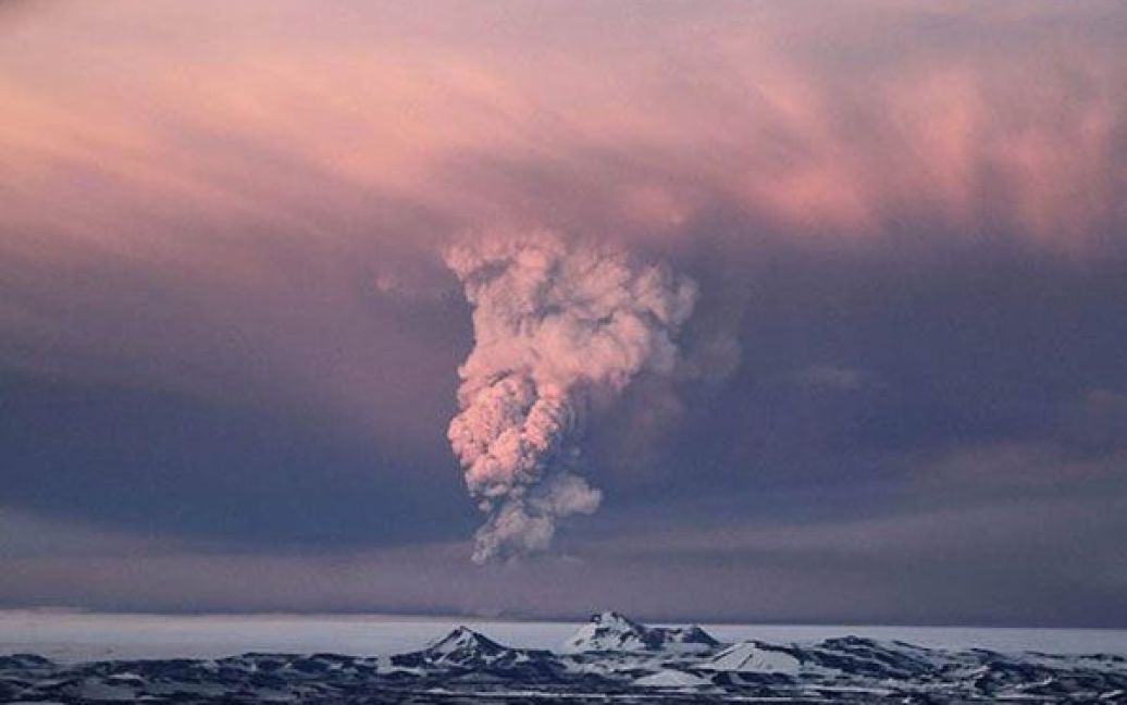 Виверження вулкана Грімсвотн є найбільшим за останні 100 років. / © bigpicture.ru