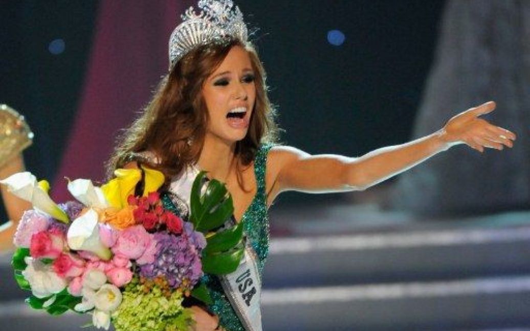 Переможницею конкурсу краси "Міс США 2011" стала 21-річна мешканка Лос-Анджелеса Алісса Кампанелла. / © AFP
