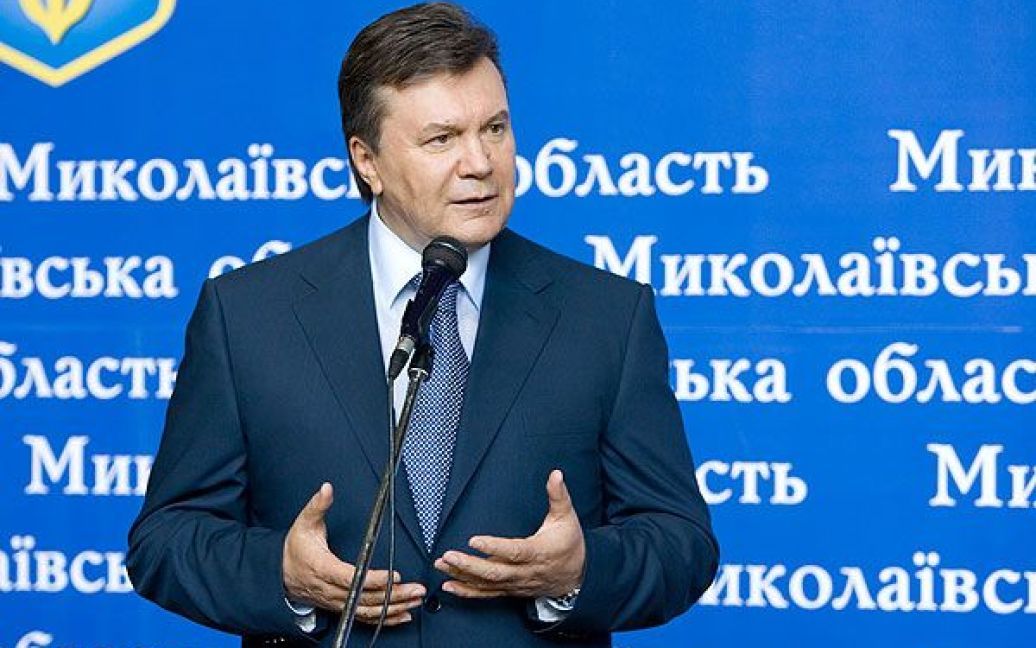 Президент України Віктор Янукович відвідав з робочим візитом місто Миколаїв. / © President.gov.ua