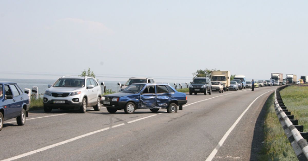 Аварія сталася вдень 20 липня на 16 км автодороги Золотоноша-Черкаси-Сміла-Умань (біля станції "Панське"), повідомила прес-служба ДАІ. / © ДАІ МВС