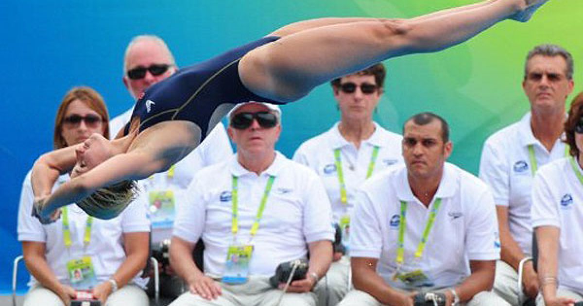 В Шанхаї проходить 14-ий чемпіонат світу з плавання, в якому беруть участь спортсмени з 74 країн. / © AFP