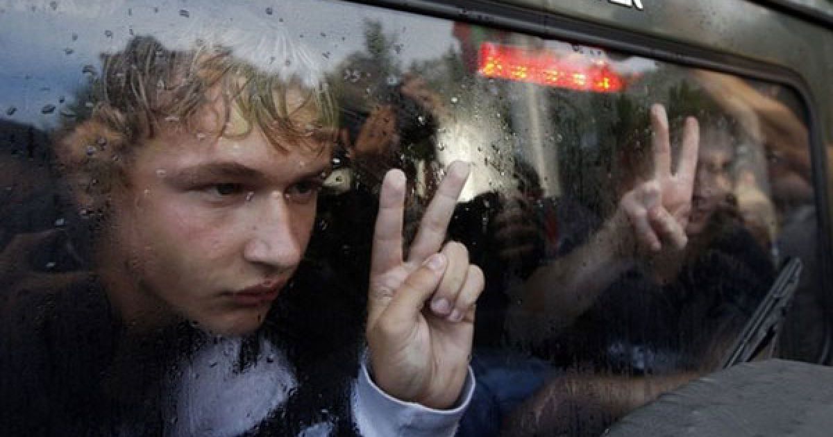 У Мінську пройшла акція протесту, затримано більше 100 "мовчазних" опозиціонерів