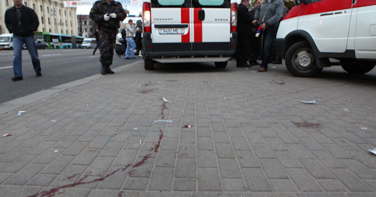 У мінському метро стався кривавий теракт, в результаті вибуху загинули 12 осіб. / © onliner.by