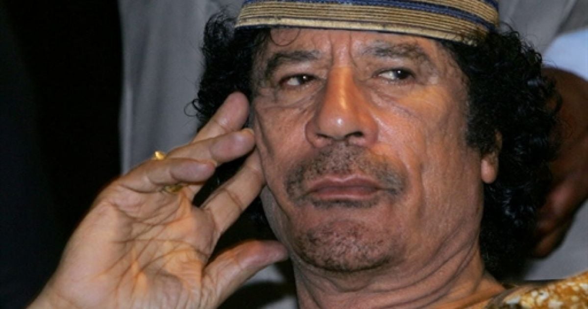 Ніхто не знає, де ховається Каддафі
