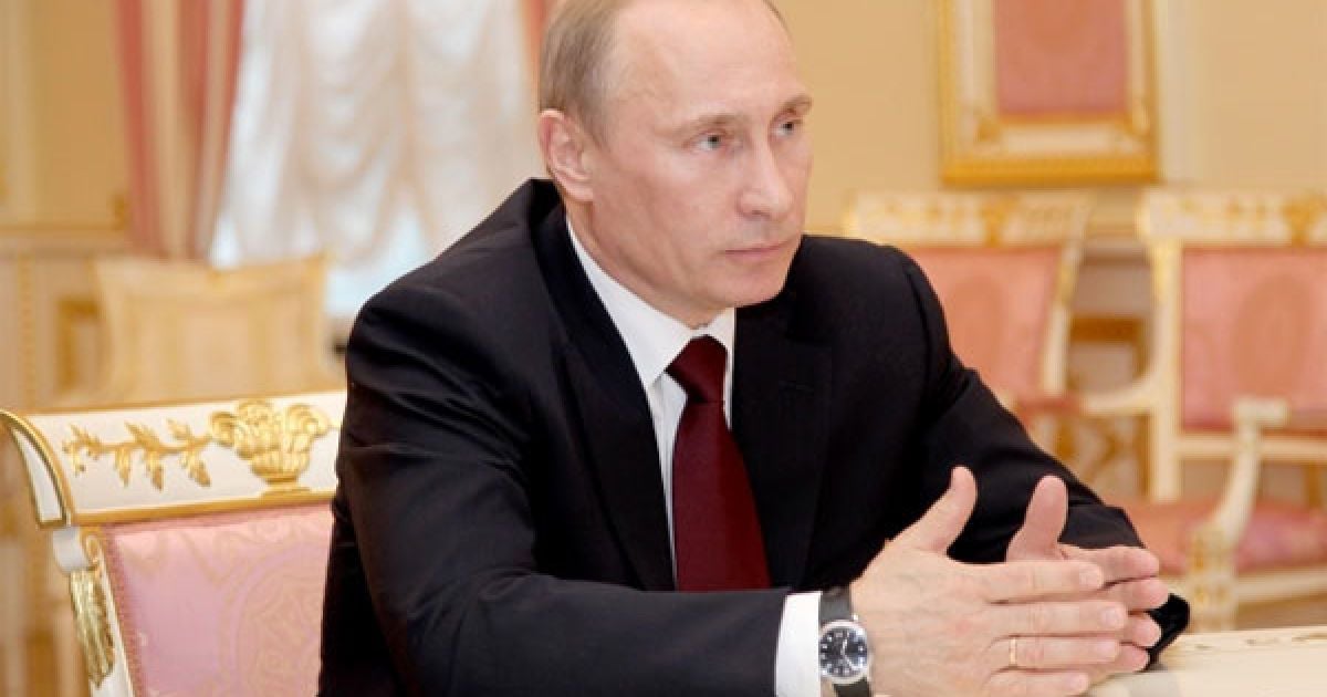 Прем&#039;єр-міністр Росії Володимир Путін зустрівся з президентом Віктором Януковичем. / © President.gov.ua