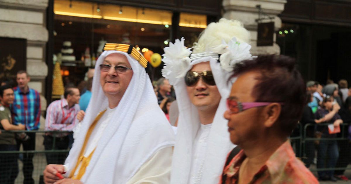 Щорічний гей-парад "Gay Pride 2011" в Лондоні зібрав більше мільйона глядачів. / © LJ moscowlondon