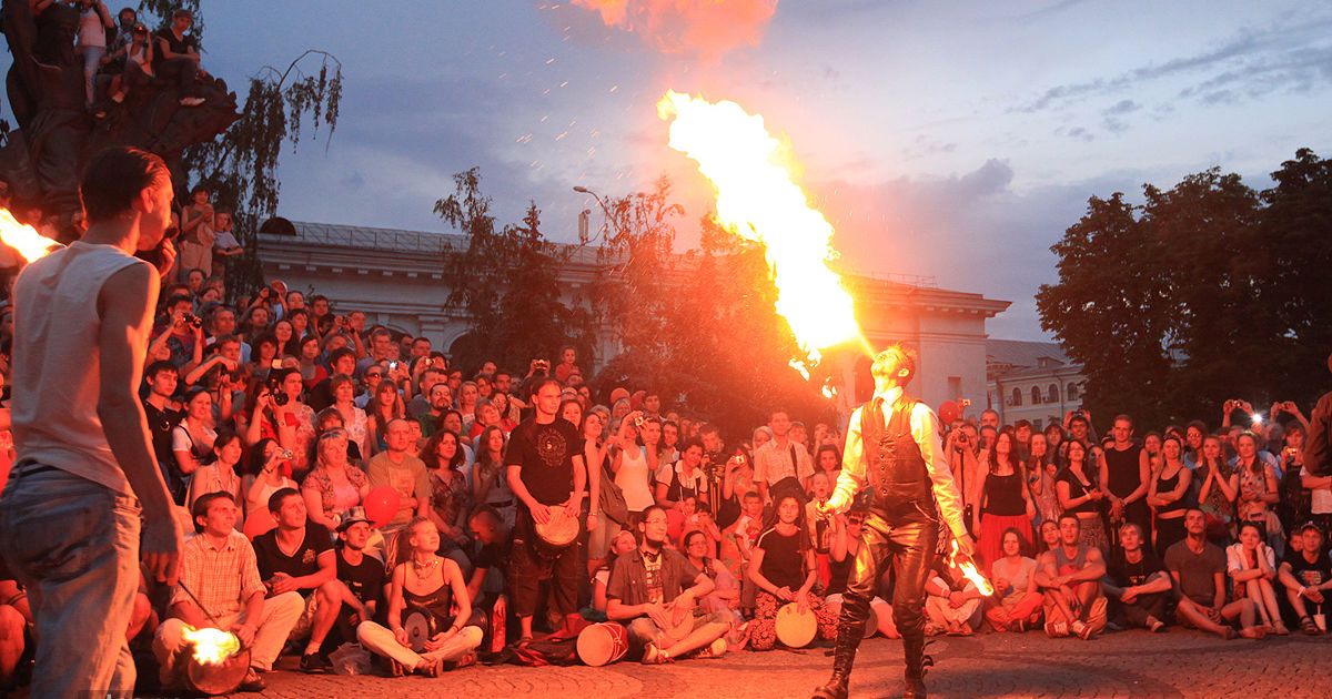 В Києві почався ювілейний 5-ий фестиваль вогню Kiev FIRE Fest 2011