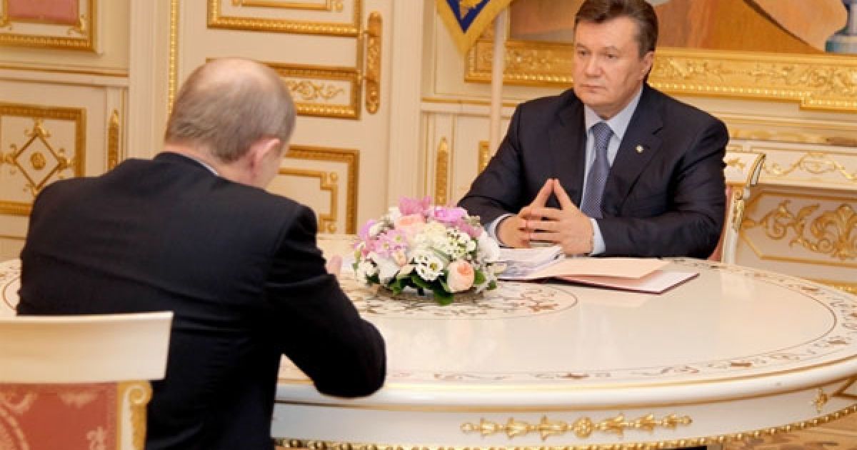 Прем&#039;єр-міністр Росії Володимир Путін зустрівся з президентом Віктором Януковичем. / © President.gov.ua