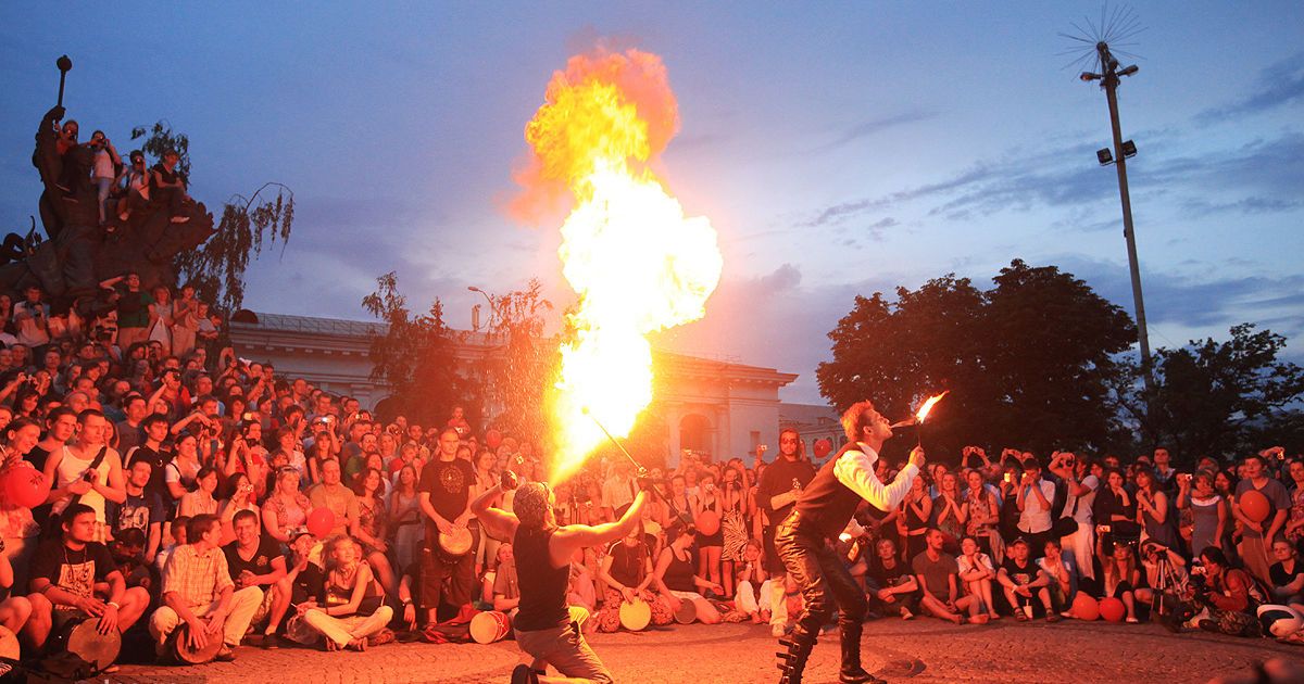 В Києві почався ювілейний 5-ий фестиваль вогню Kiev FIRE Fest 2011