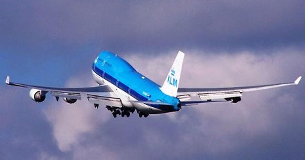 Літак компанії KLM