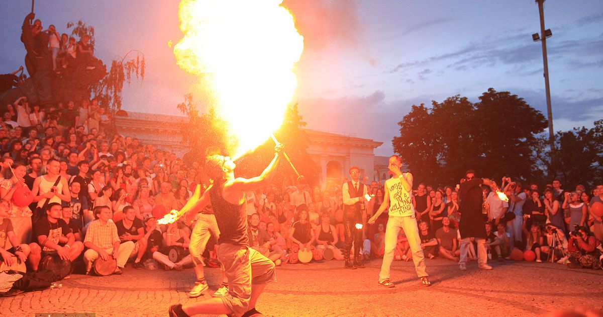 В Києві почався ювілейний 5-ий фестиваль вогню Kiev FIRE Fest 2011