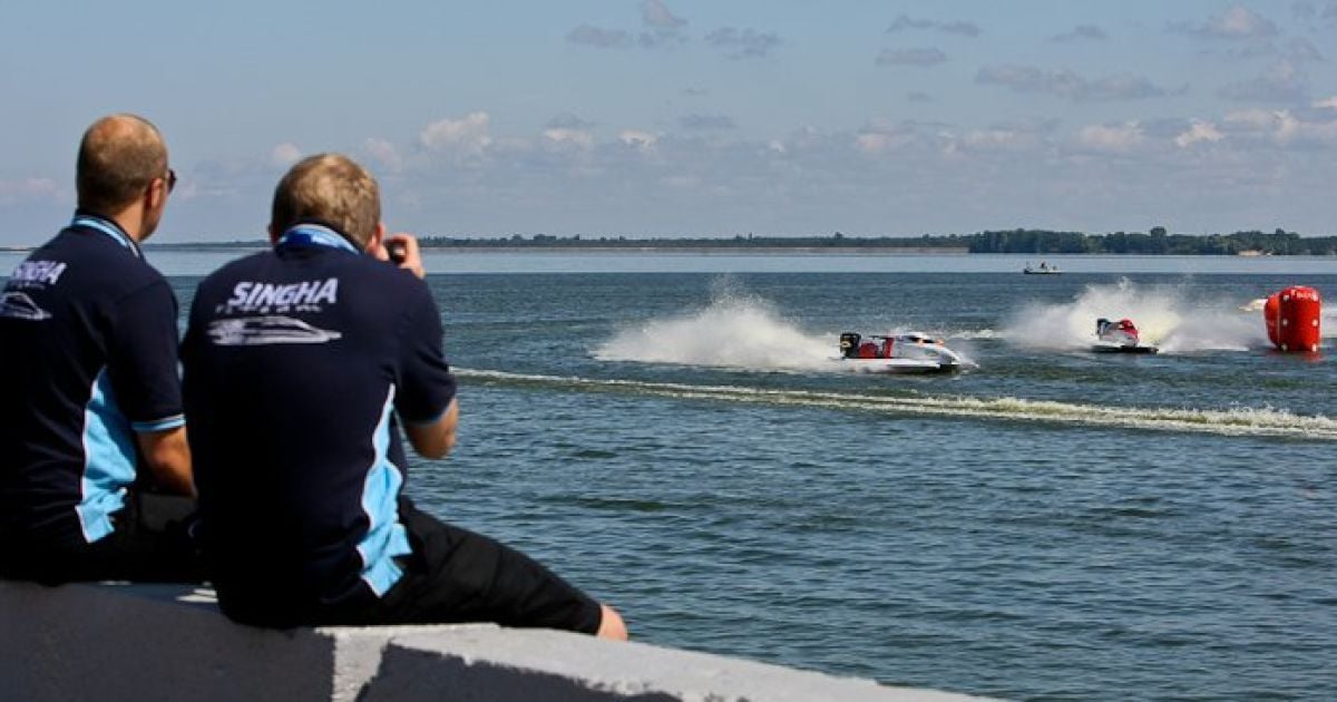 З 29 по 31 липня на Київському водосховищі проходитиме перший в Україні етап Формули-1 на воді. / © Facebook