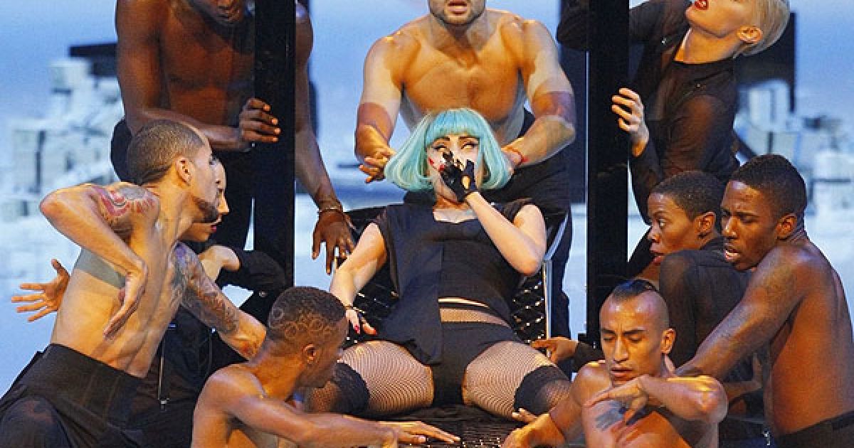 Американська співачка Lady GaGa взяла участь у німецькому шоу "Germany Next Top Model", яке відбулось в місті Кельн.