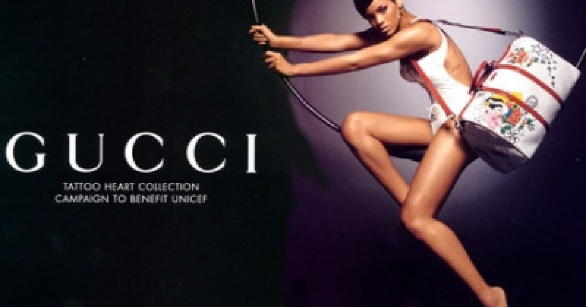Ріанна у рекламі Gucci