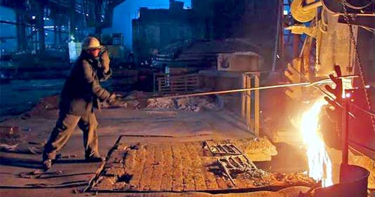 Промисловість України піднялась за рік на 8%