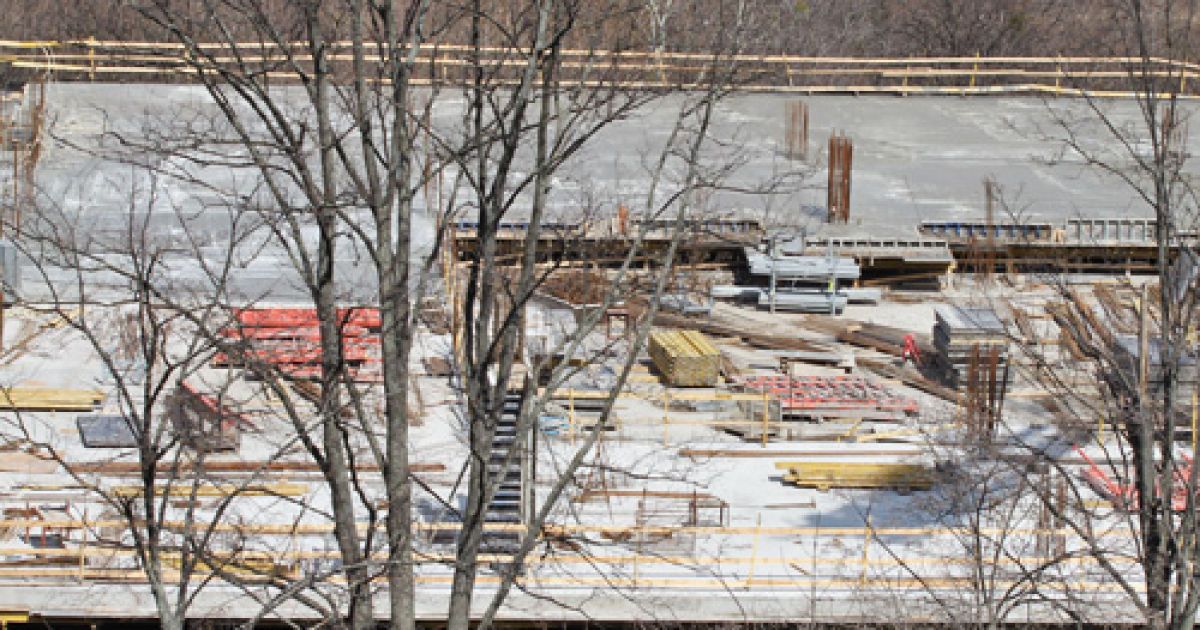 Так вертолітний майданчик виглядав у травні. / © ЛІГА.net