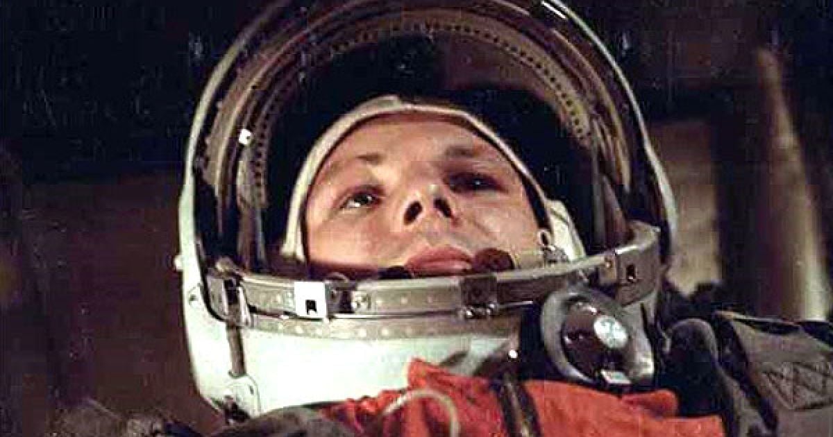 50 років тому, 12 квітня 1961 року, космічна ера людства почалась з польоту в космос першого землянина &mdash; Юрія Гагаріна. / © AFP