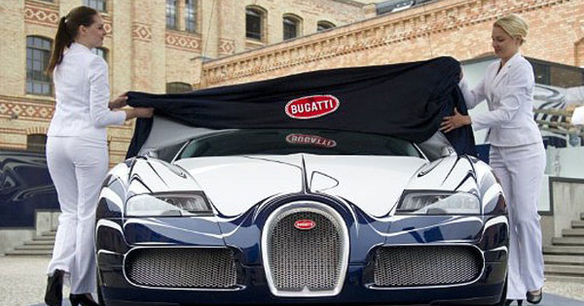 В Берліні Bugatti презентувала ексклюзивну версію суперкара Veyron Grand Sport / © AFP