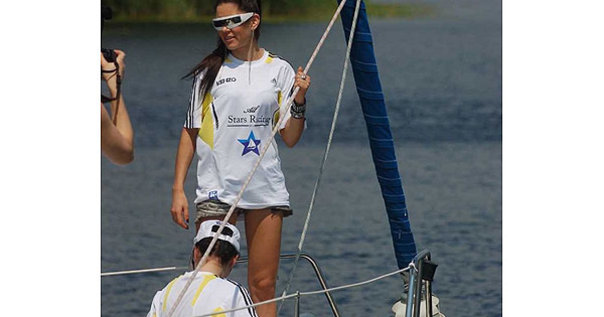 Під Києвом відбулась перша зіркова регата. / © gazeta.ua