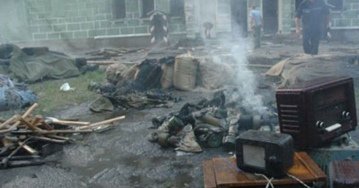 На зйомках історичного фільму "Матч смерті" в Харкові стався справжній вибух. / © Сегодня