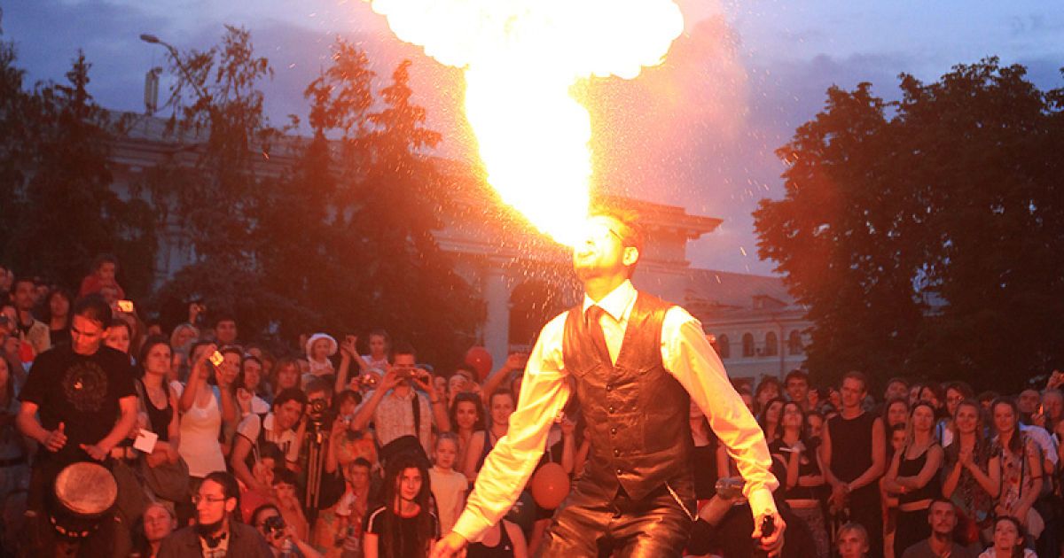 В Києві почався ювілейний 5-ий фестиваль вогню Kiev FIRE Fest 2011