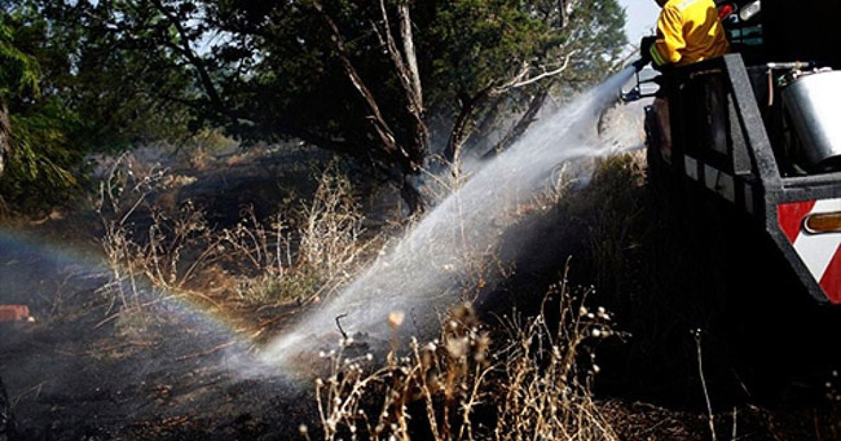 В штаті Техас вирують масштабні пожежі, викликані посухою та сильним вітром. / © AFP