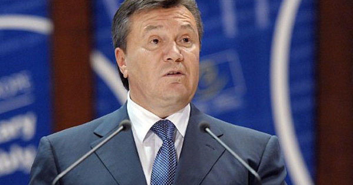 Франція, Страсбург. Президент України Віктор Янукович виступає з промовою перед Парламентською асамблеєю Ради Європи в Страсбурзі. / © AFP