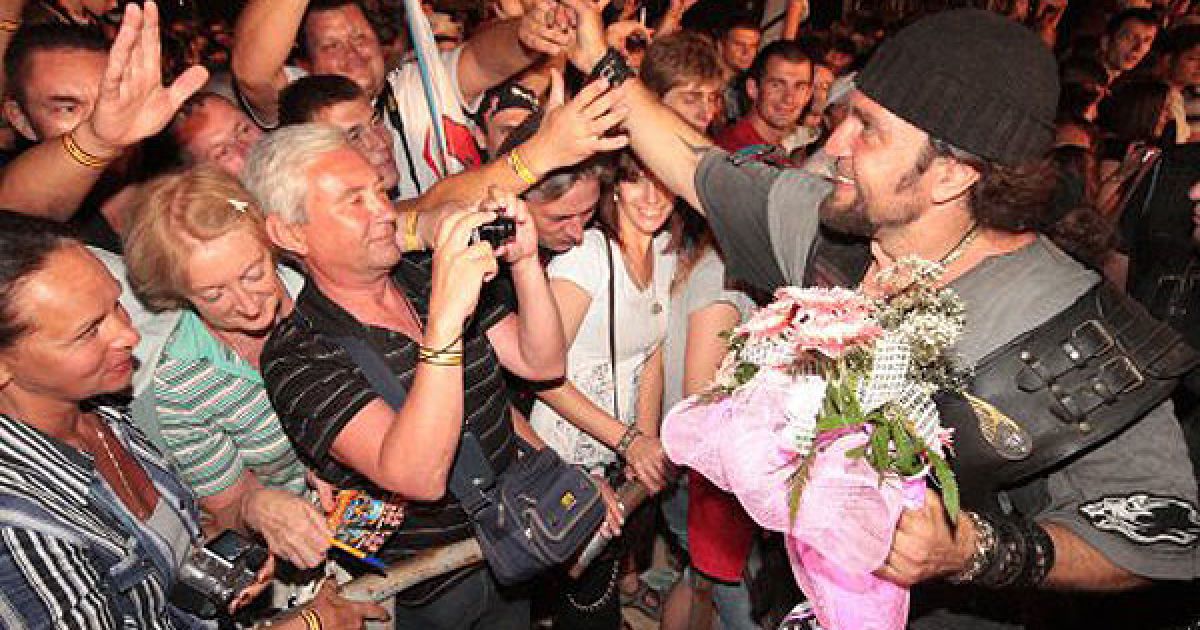 У міжнародному байк-шоу під Севастополем взяли участь тисячі байкерів з України, Росії, Білорусі, Чехії та інших країн. / © УНІАН