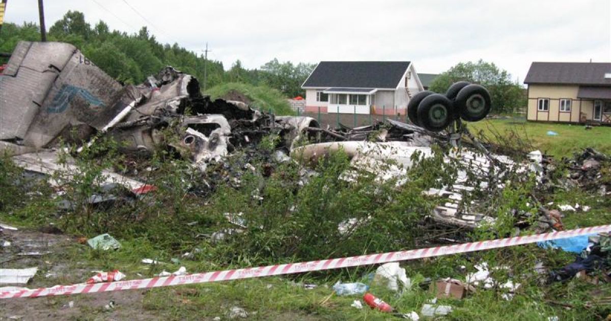 В результаті авіакатастрофи Ту-134 в Карелії загинули 44 людини, двоє з яких українці / © КАЧЕСТВО.ру