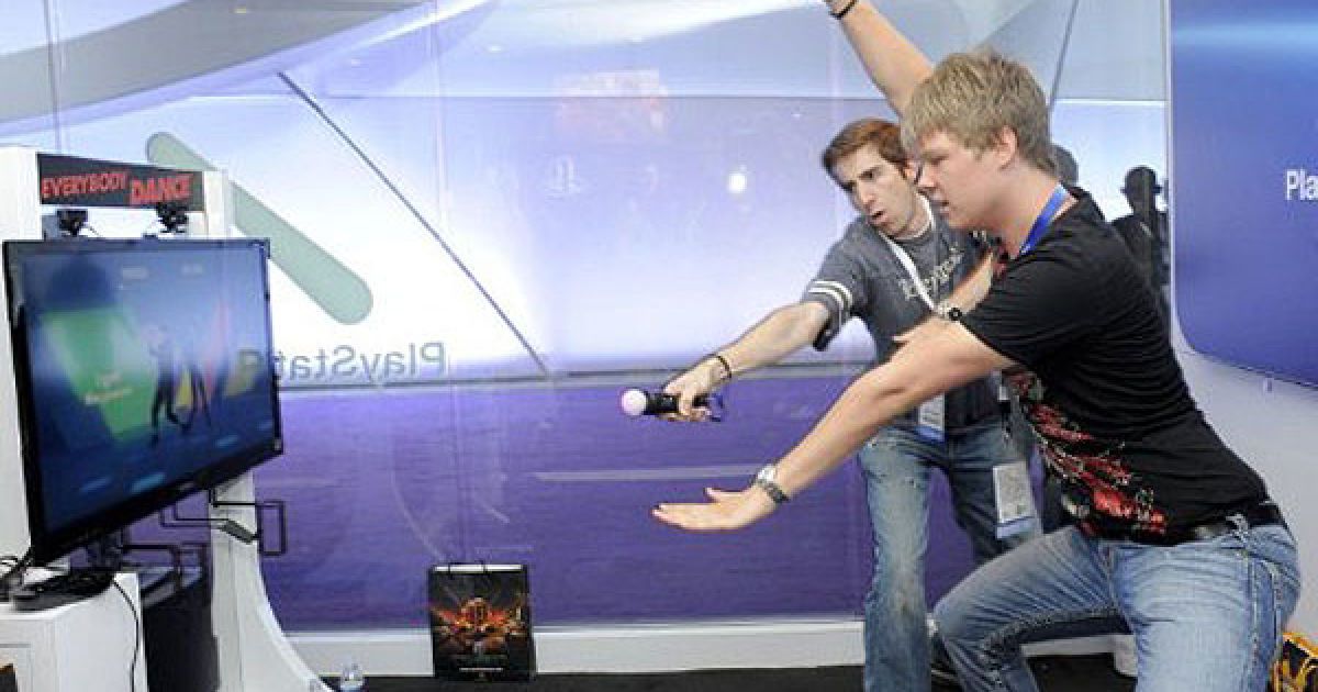 США, Лос-Анджелес. Геймери грають у Playstation під час виставки Electronic Entertainment Expo у Лос-Анджелесі, штат Каліфорнія. / © AFP