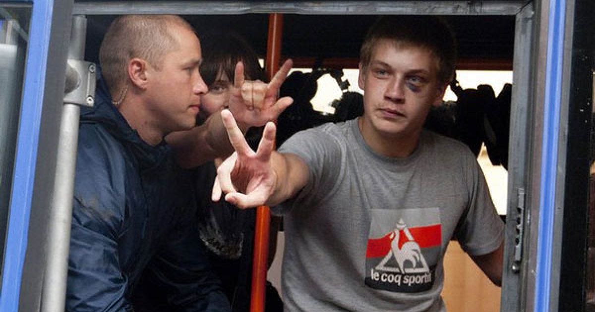 У Мінську пройшла акція протесту, затримано більше 100 "мовчазних" опозиціонерів