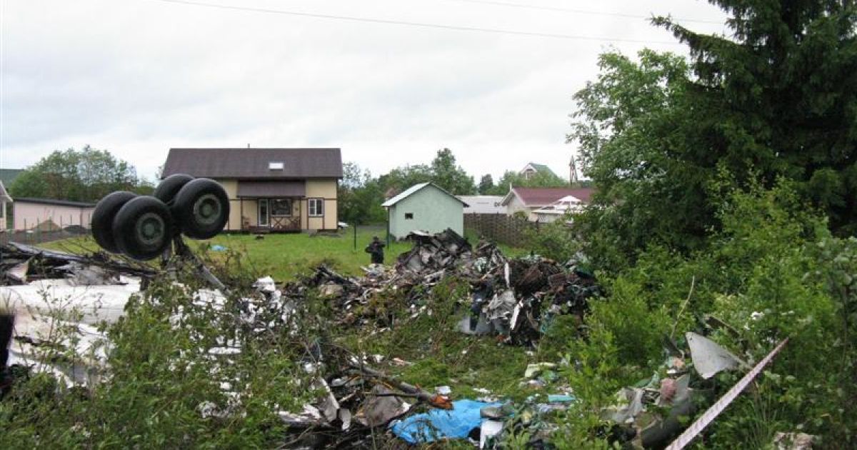 В результаті авіакатастрофи Ту-134 в Карелії загинули 44 людини, двоє з яких українці / © КАЧЕСТВО.ру