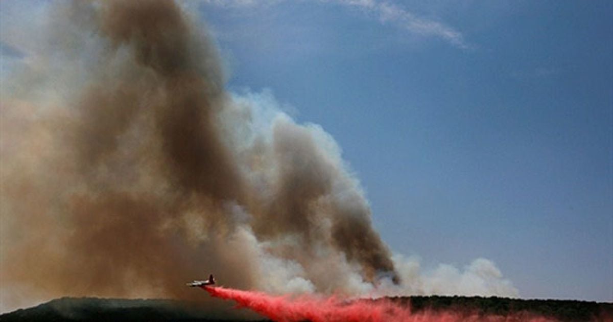 В штаті Техас вирують масштабні пожежі, викликані посухою та сильним вітром. / © AFP