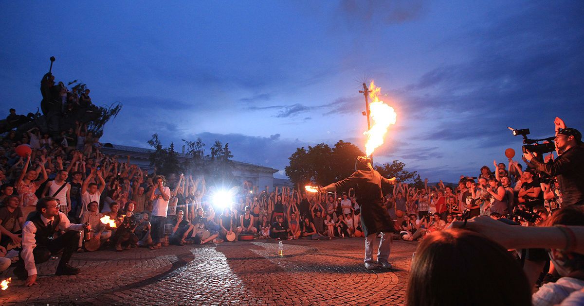 В Києві почався ювілейний 5-ий фестиваль вогню Kiev FIRE Fest 2011