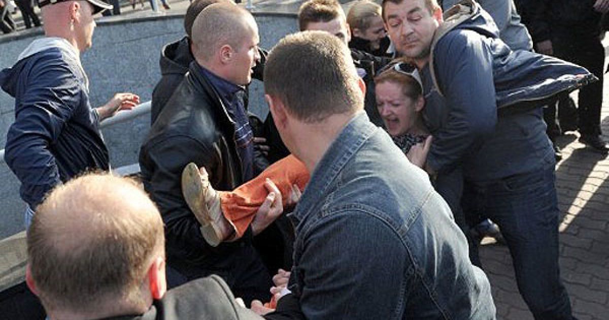 День незалежності Білорусі завершився масовими арештами і розгоном протестувальників / © AFP