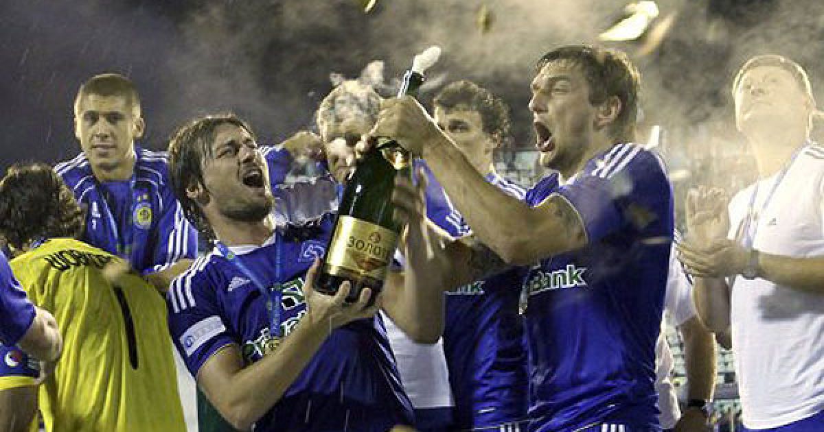 Київське "Динамо" перемогло донецький "Шахтар" з рахунком 3:1 вп&rsquo;яте виграло Суперкубок України. / © УНІАН
