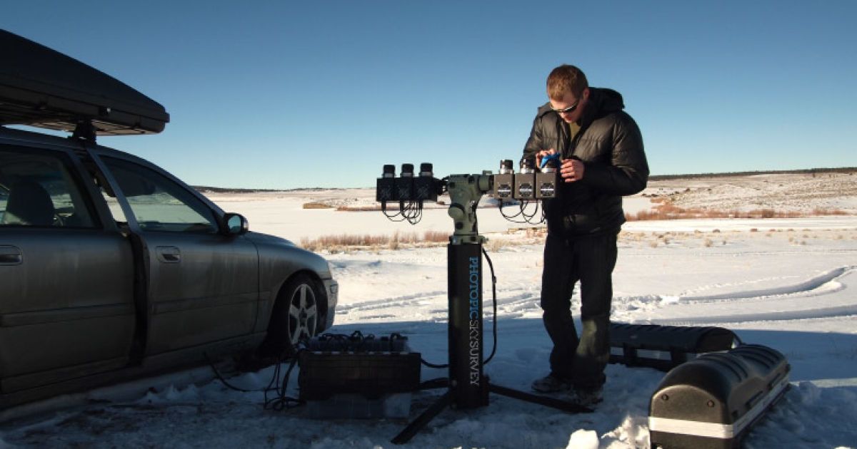 Перші фотографії Райсінгер зробив у березні 2010 року в пустелі штату Невада. / © skysurvey.org