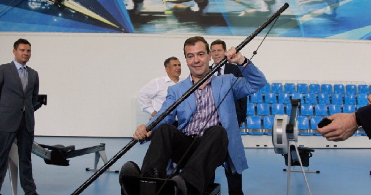 Президент РФ Дмитро Мєдвєдєв відвідав Татарстан / © AFP