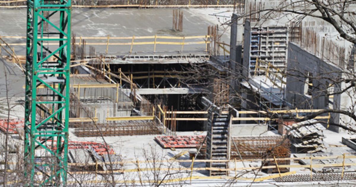 Так вертолітний майданчик виглядав у травні. / © ЛІГА.net